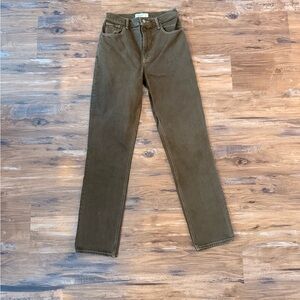 Abercrombie & Fitch The 90’s Straight Ultra High Rise